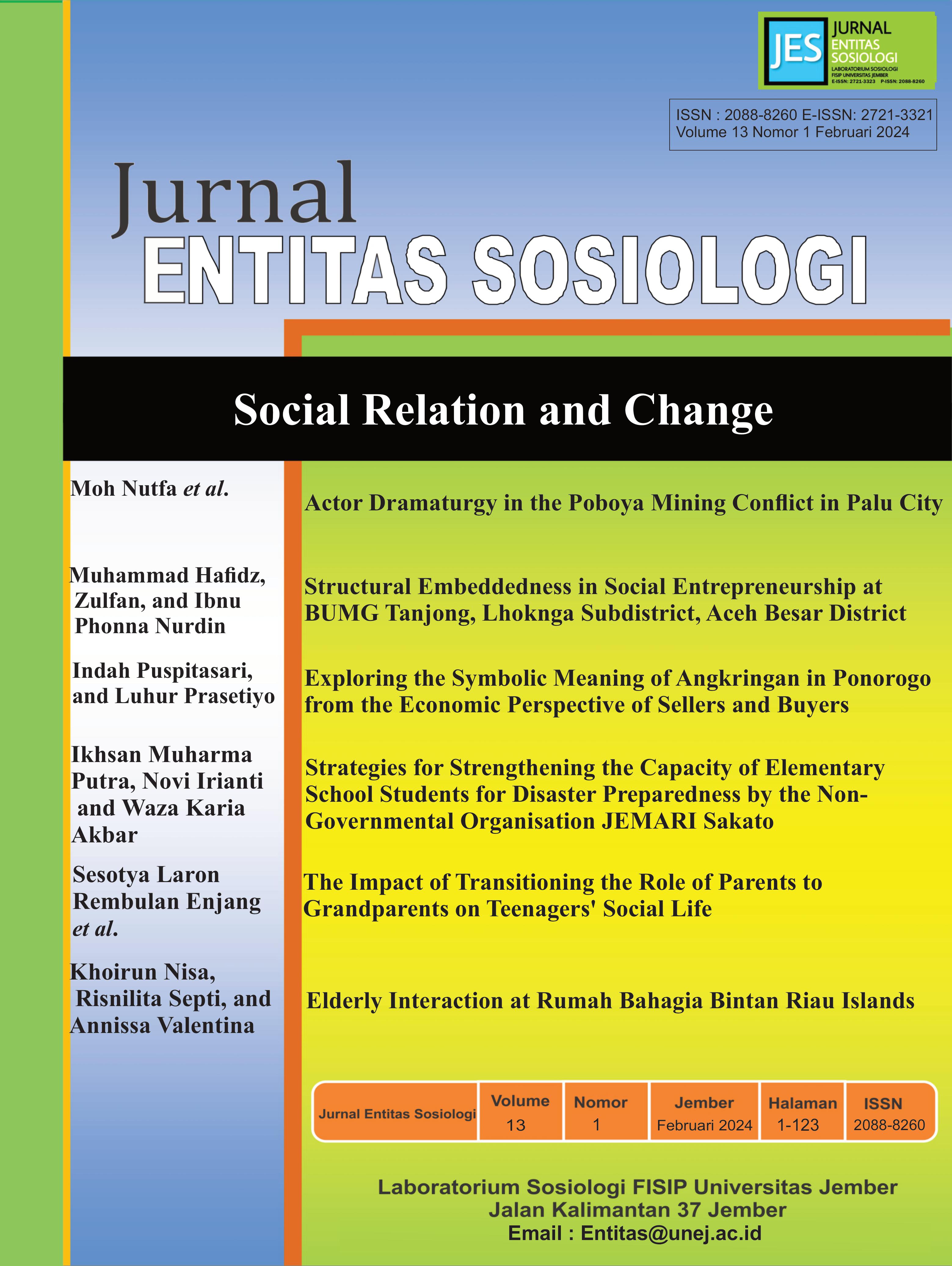 View Vol. 13 No. 1 (2024): Social Relation and Change