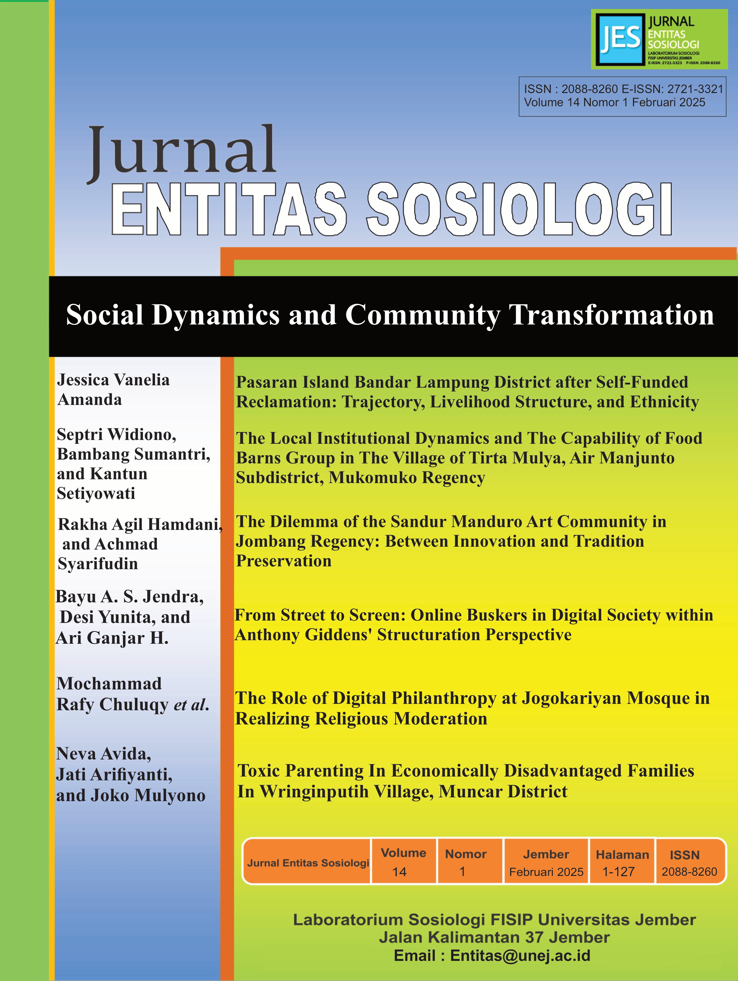 View Vol. 14 No. 1 (2025): Social Dynamics and Commuinty Transformation